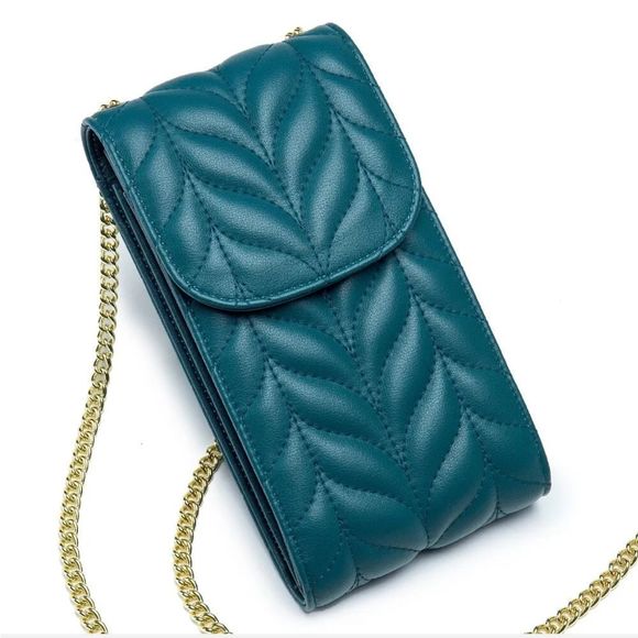 Women Crossbody Simple Cell Phone Bag Wallet Leather Card Holder Pouch Purse US - Picture 13 of 15